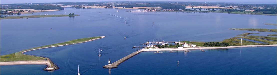 Die Ostsee von oben