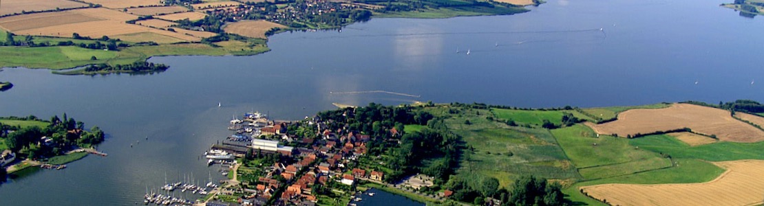 Die Ostsee von oben