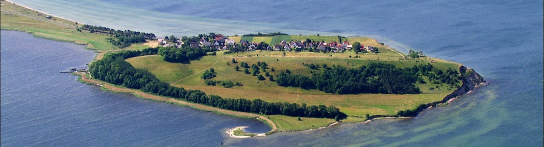 Die Ostsee von oben